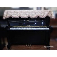 Khăn Phủ Đàn Piano Cơ | Vải Trắng Thuê Hoa | Chất Liệu Cao Cấp | Thiết Kế Sang Trọng | Phụ Kiện Đàn Piano | AZS-KPD 003