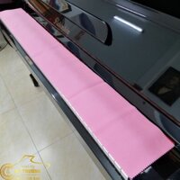 Khăn phủ phím đàn piano màu hồng