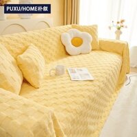 Khăn Phủ Sofa Chống Mèo Kiểu Mới Dày Chống Trượt Vải Chống Bụi Chống Bụi Vải Phong Cách Bắc Âu