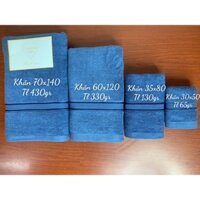 Khăn quà tặng bộ 3 khăn cotton dày