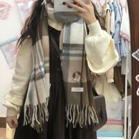 Khăn quàng cổ mùa đông ấm áp đan ngọt ngào Nhật Bản chính hãng - K46