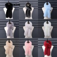 Khăn quàng cổ nữ BLACKON, Ấm cổ đông lạnh mùa đông, Khăn quàng cổ lông thú giả ấm áp thời trang