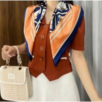 Khăn quàng cổ nữ, khăn trùm đầu đi biển, khăn lụa trang trí lee shines