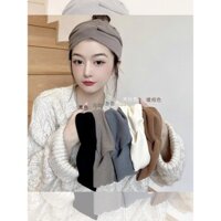 Khăn quàng đầu thời trang cho phụ nữ mang thai, mũ thai sản chống gió, khăn mặt thấm mồ hôi rộng cho chăm sóc sau sinh