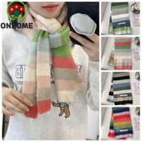 Khăn sọc cầu vồng ONEOME Mohair Cô gái đơn giản