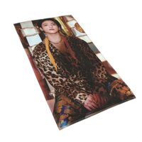 Khăn sợi nhỏ tùy chỉnh BTS Jeon Jung Kook 27 * 15,7 Inch, Khăn tay cá nhân Khăn mặt siêu mềm