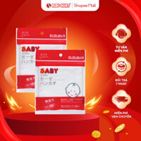 Khăn Sữa Cho Bé Khăn Baby Suzuran Japan Kháng Khuẩn 100% Cotton Bông Nguyên Chất Mềm Mại Không Kích Ứng - Bibomart