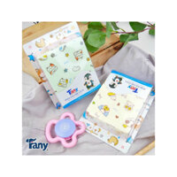 Khăn sữa gạc 2 mặt Fany in hình nhiều mẫu, mẫu trơn màu