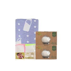 Khăn sữa Organic cao cấp Mollis P777 10 cái/hộp