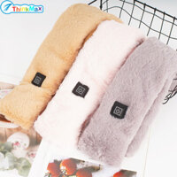 Khăn sưởi ấm bằng điện ngoài trời An toàn 3 cấp độ Kiểm soát nhiệt độ Máy sưởi Usb Khăn quấn cổ nhiệt