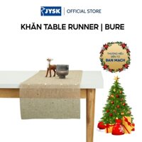 Khăn table runner | JYSK Bure | polyester | vàng | R35xD300cm