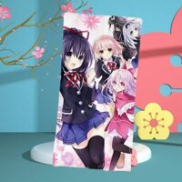 Khăn tắm anime Date A Live, khăn mặt hai chiều, khăn tắm bãi biển cho sinh viên Kujo San Yotsuba, có thể tùy chỉnh