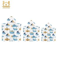 Khăn Tắm Áo choàng Áo choàng Hoạt Hình Đáng Yêu Khăn Bơi Bể Bơi Cho Người Lớn Gia Đình