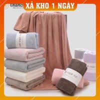 KHĂN TẮM BÔNG CAO CẤP ❤️[FREESHIP] ❤️ Khăn bông cao cấp xuất hàn 70x140cm