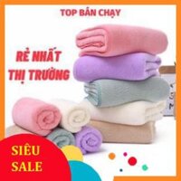 Khăn Tắm Bông Lông Cừu Hàn Quốc Khổ 70x140Cm Siêu Mềm Mịn, Thấm Hút Nước Cực Tốt, Thích Hợp Cho Mọi Loại Da