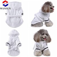 Khăn tắm cho chó RADIANTEDGE Siêu thấm hút Mềm mại không xơ dày Váy ngủ cho thú cưng Bộ đồ ngủ