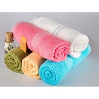 Khăn tắm cotton cao cấp DB Border thương hiệu Song Wol 50cm x 100cm