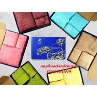 Khăn tắm cotton cao cấp Anphuocmarket với sợi bông cotton siêu dày thấm hút tốt loại hộp và kích thước lớn