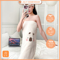 Khăn tắm cotton cao cấp Capybara dày và thấm nước nhanh khô quà tặng dễ thương