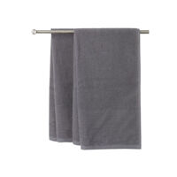 Khăn tắm cotton | GISTAD | xám | R50xD90cm