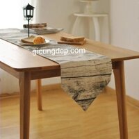 khăn tam giác vải bố mẫu giả gỗ