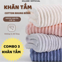 Khăn Tắm Hilane Combo 3 Khăn Tắm Siêu Thấm Hút