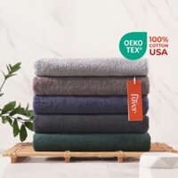 Khăn Tắm, Khăn Gội cao cấp 100% Cotton 40x80 cm Fuver Mềm Mịn Thấm Hút Dày Dặn Dùng Cho Gia Đình, Spa, Khách Sạn