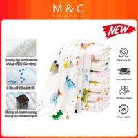 Khăn Tắm Khăn Xô Cho Bé 6 Lớp Thấm Hút Nhanh Vải Mềm Mại An Toàn Với Làn Da Bé