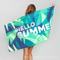 Khăn tắm khô nhanh thể thao bãi biển, khăn tắm di động, thấm hút, khăn tắm du lịch bơi lội 70X150, khăn tắm thể thao bãi biển hai mặt nỉ khô nhanh