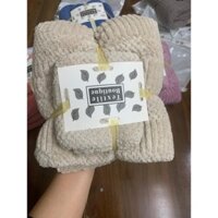 Khăn Tắm Lông Cừu Cao Cấp, Bộ 2 Khăn 35x75cm và 70x140cm – Chất Liệu Cotton Siêu Mềm , Siêu Thấm Hút GDVƯ