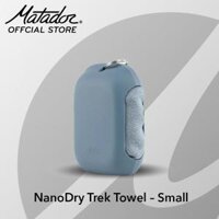 Khăn tắm Matador NanoDry Trek móc khóa Size Nhỏ gấp gọn, Chất liệu vải Nano siêu nhẹ, thấm hút tốt  Hàng chính hãng - Slate Blue