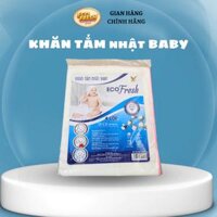 Khăn Tắm Nhật Baby Eco Fresh 4 Lớp – 80x80cm, Mềm Mại, Thấm Hút Tốt, An Toàn Cho Bé Sơ Sinh