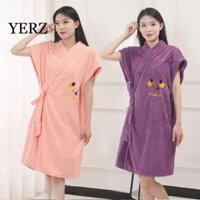 Khăn tắm nữ, Áo choàng tắm khách sạn dày, Bộ đồ ngủ gia đình Thấm hút thoải mái bằng lông cừu san hô quấn váy tắm tại nhà