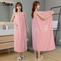 Khăn tắm phụ nữ áo choàng tắm cộng với kích thước người lớn Homewear mặc khăn tắm lint-miễn phí khăn mềm