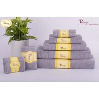 Khăn tắm Poemy - kích thước 73x136 - Xám khói.