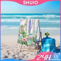 Khăn tắm siêu thấm SHUIO Khăn tắm đi biển Thiết kế thời trang khô nhanh 160x160cm