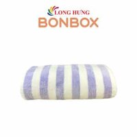 Khăn tắm sợi bông BONBOX 140x70 cm BT20 - Hàng chính hãng - tím