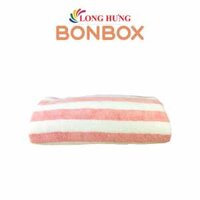 Khăn tắm sợi bông BONBOX 140x70 cm BT20 - Hàng chính hãng - hồng