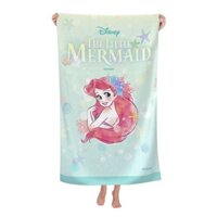 Khăn Tắm Sợi Nhỏ 130 * 80cm (52 * 32in) In Hình Công Chúa disney ariel Thời Trang unisex
