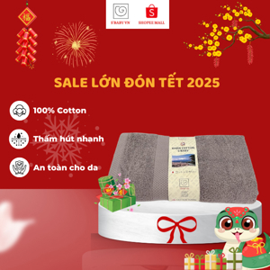 Khăn tắm Uchibaby 60 x 120cm cho bé