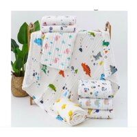 KHĂN TẮM XÔ  6 LỚP XỊN,  SIÊU MỀM, SIÊU THẤM CHO BÉ ( CÓ THỂ LÀM CHĂN ĐẮP)