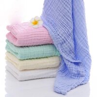 Khăn tắm xô / chăn đắp hè 6 lớp cho bé 105 x 105cm