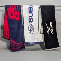 Khăn thấm mồ hôi thể thao dài từ bông nguyên chất xuất khẩu Nhật Bản, dùng cho chạy bộ ngoài trời và thể dục, treo cổ