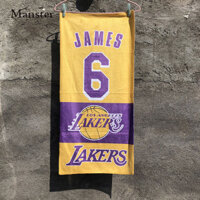 Khăn thể thao Lakers Kobe James 6 Anthony Westbrook, khăn tắm, khăn thấm mồ hôi, khăn tay, khăn tay thấm mồ hôi
