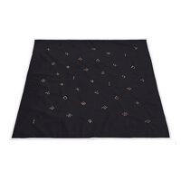 Khăn Trải Bài Tarot Horoscope Obsidian (Kèm Túi Đựng)