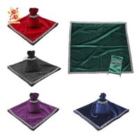 Khăn trải bàn Altar, Vải nhung Wicca 26 x 26 inch có túi đựng