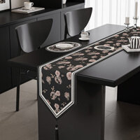 Khăn trải bàn cao cấp mới kiểu Pháp vintage nhẹ nhàng, khăn trải bàn dài, khăn trải bàn cà phê, khăn phủ tủ TV, tủ ngăn kéo, tủ bên