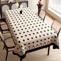 Khăn trải bàn chống nước và chống dầ, thảm bàn có thể giặt, khăn trải bàn ăn sang trọng và cao cấp, tấm che bàn, thảm bàn cà phê