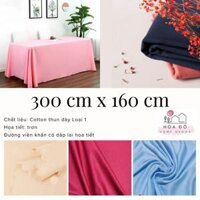 Khăn Trải Bàn Dài Cỡ Lớn 3m x 1m6, Khăn Bàn Họp, Bàn Hội Nghị, Khăn Bàn Trường Học