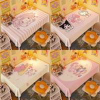 Khăn trải bàn gia đình hình chữ nhật Sanrio in hình HelloKitty Melody Kuromi
